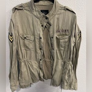 Army green jacket